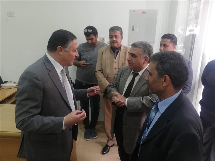 رئيس جامعة بنها فى جولة بهندسة شبرا ويتفقد عدد من المراكز والوحدات بمجمع الكليات