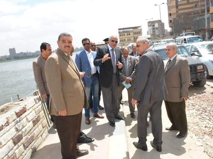 محافظ الجيزة : 33 مليون جنية لتطوير طريق طراد النيل بالوراق