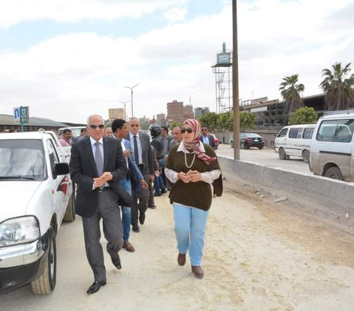 محافظ الجيزة : 33 مليون جنية لتطوير طريق طراد النيل بالوراق