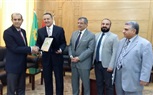 رئيس جامعة بنها: الطلاب الوافدين سفراء لمصر في الخارج   