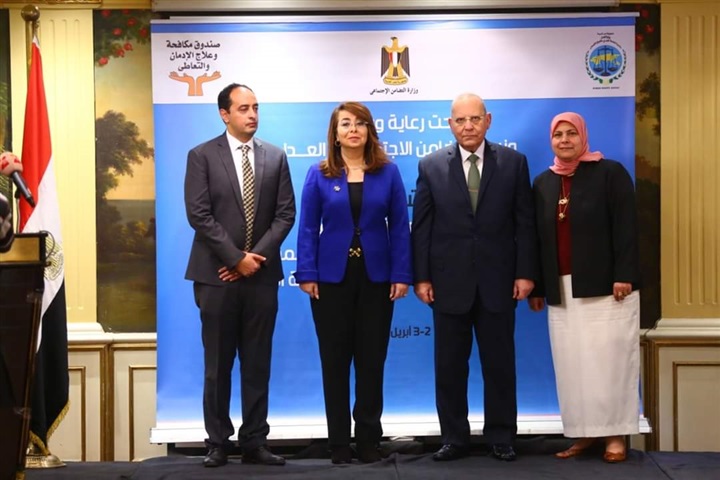 غادة والي: مكافحة الإدمان قضية وجود لا تقل أهميتها عن مكافحة الإرهاب