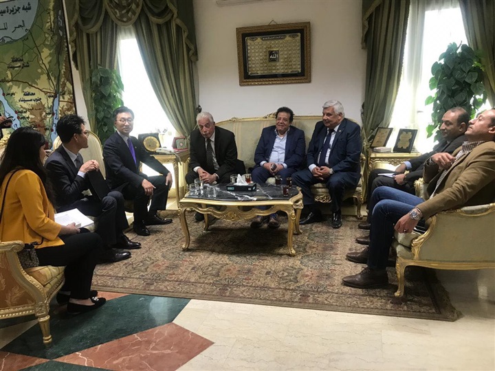 بالصور.. محافظ جنوب سيناء يستقبل السفير الكوري بشرم الشيخ لبحث تنشيط بجنوب سيناء