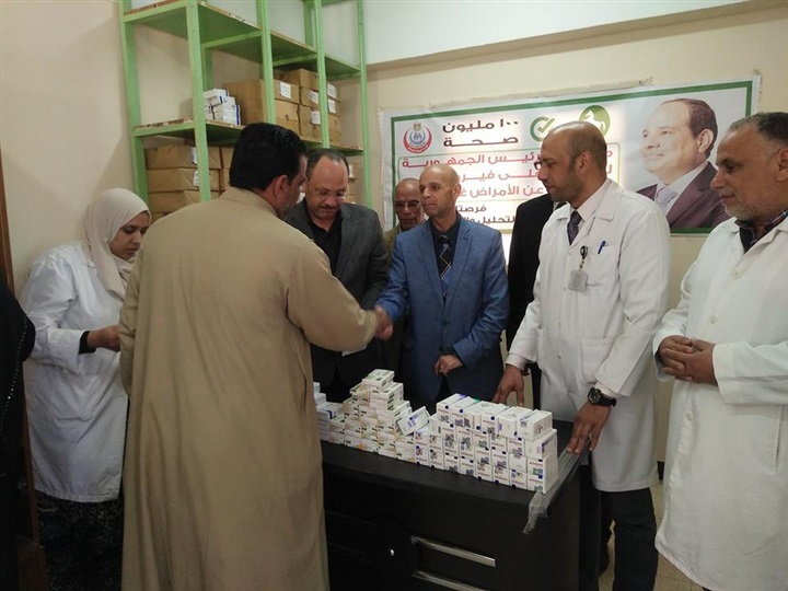 فحص 3 مليون و 294 ألف مواطن وصرف العلاج بالمجان لـ 10.463 حالة إيجابية بفيروس سي بالشرقية 