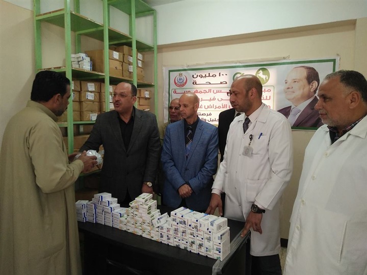 فحص 3 مليون و 294 ألف مواطن وصرف العلاج بالمجان لـ 10.463 حالة إيجابية بفيروس سي بالشرقية 