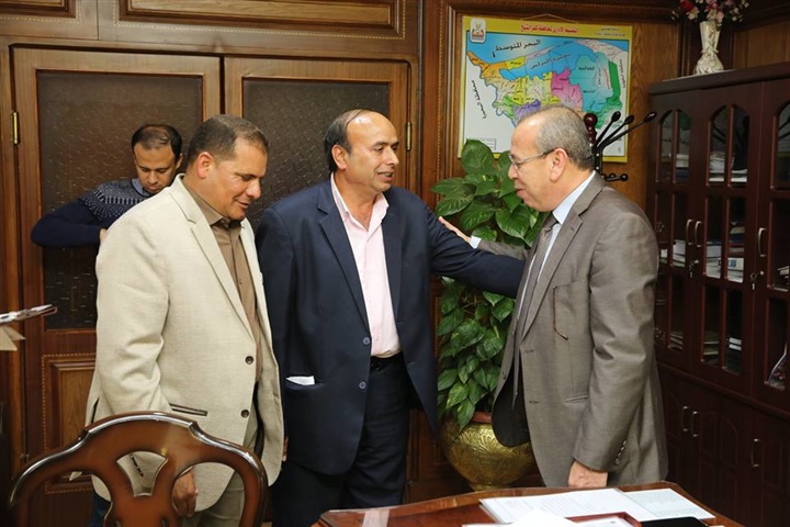 بالصور.."محمد أبو اليزيد" مديرًا للإصلاح الزراعي بكفر الشيخ