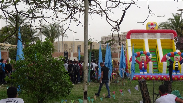 "تربية رياضية المنيا" تحتفل بيوم اليتيم بحضور أطفال مؤسستي "البنين والبنات"