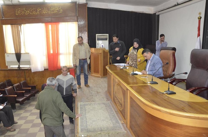بالصور.. سكرتير مساعد كفر الشيخ يناقش 27 شكوى فى لقاء المواطنين