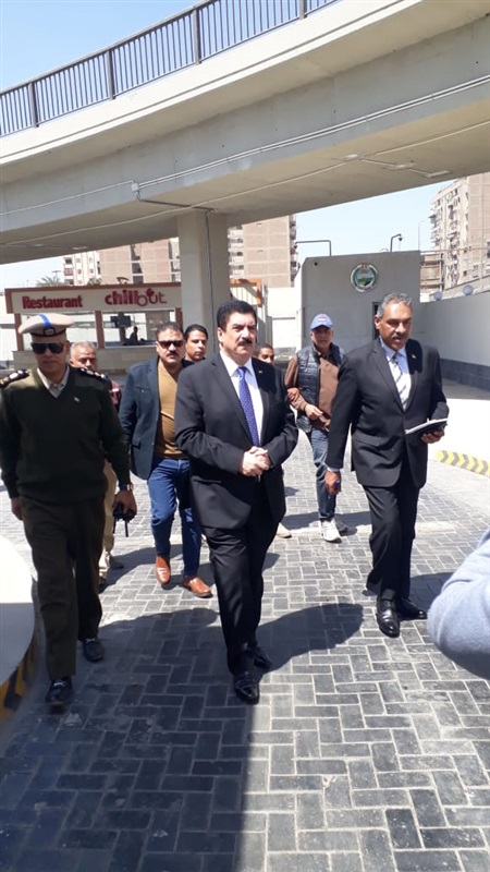 محافظ القليوبية يقوم بجولة مفاجئة بمنطقة مسطرد بحى شرق شبرا الخيمة