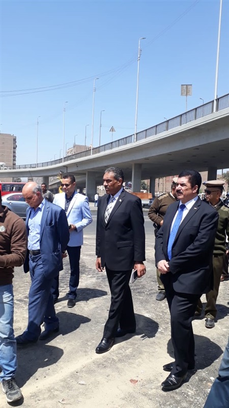 محافظ القليوبية يقوم بجولة مفاجئة بمنطقة مسطرد بحى شرق شبرا الخيمة