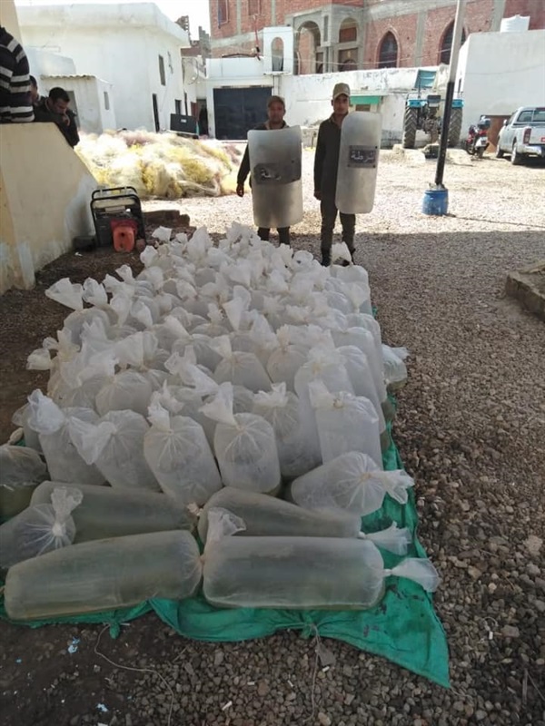 بالصور.. ضبط 30 ألف وحدة زريعة أسماك مهربة بكفر الشيخ