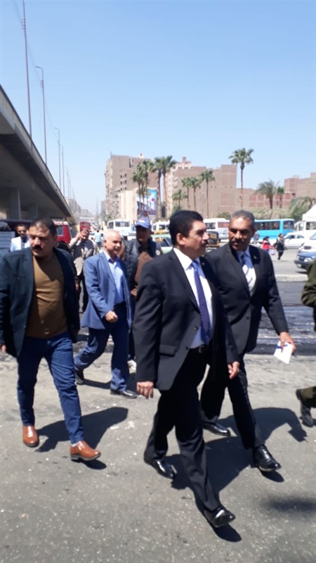 محافظ القليوبية يقوم بجولة مفاجئة بمنطقة مسطرد بحى شرق شبرا الخيمة