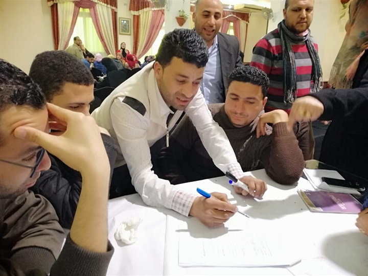 بالصور.. استمرار برنامج "شباب يبني مصر" لتأهيل القيادات الشابة بكفر الشيخ  