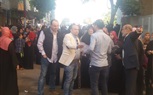 إقبال كثيف علي الاستفتاء بمدرسه بشتيل الاعداديه بنات بأوسيم