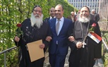  أسقف الكنيسة الأرثوذكسية بألمانيا يقود وفدا كنسيا للمشاركة بالاستفتاء