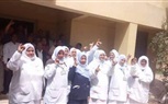 طوابير أمام لجان التصويت على التعديلات الدستورية بقرى محافظة أسيوط