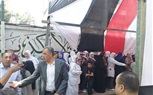 مشاركة طلاب واعضاء هيئة تدريس وموظفي جامعة القاهرة في الاستفتاء على التعديلات الدستورية 