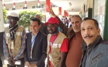 بالصور...العاملون بصحة كفر الشيخ يدلون بأصواتهم في الاستفتاء