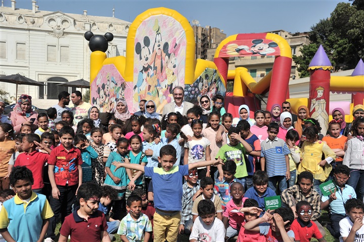 حرم السفير السعودي تقيم احتفالية  للأطفال الأيتام بالقاهرة 