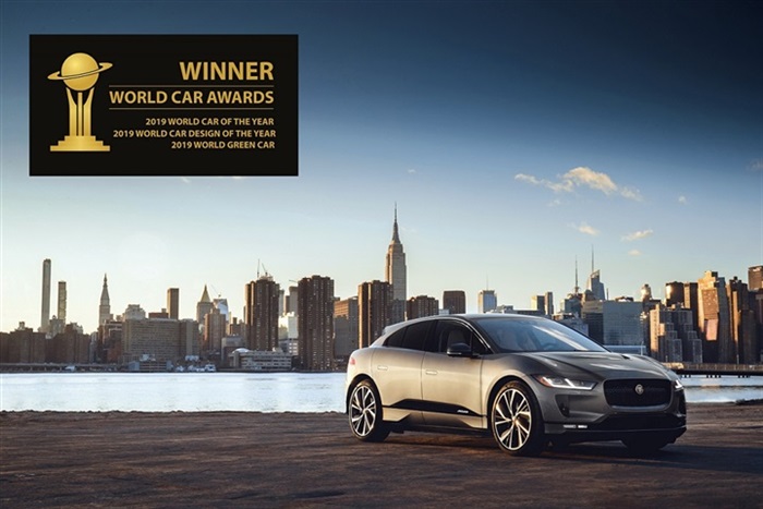 سيارة جاكوار I-PACE تفوز بثلاثية غير مسبوقة في جوائز سيارة العام العالمية 2019 سيارة جاكوار I-PACE تفوز بثلاثية غير مسبوقة في جوائز سيارة العام العالمية 2019