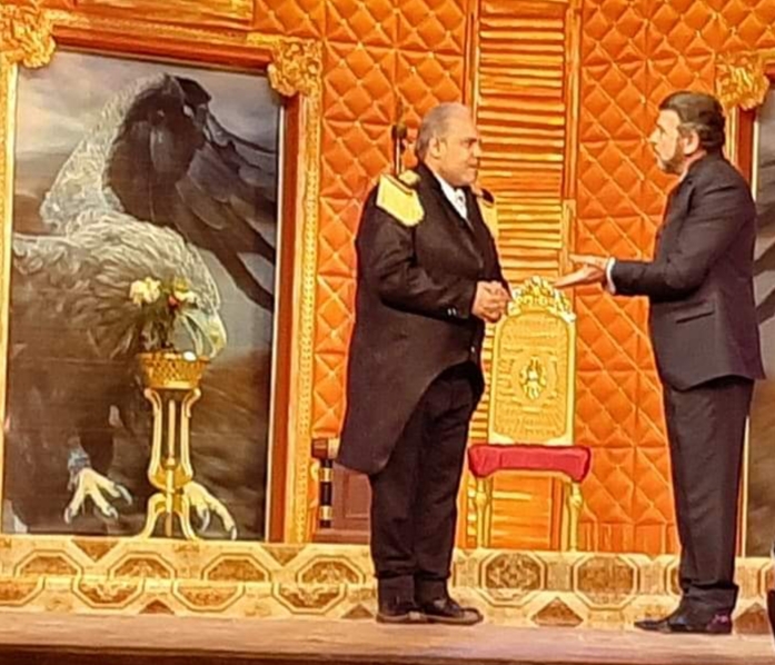 بالصور.. سيدة المسرح العربى تشهد عرض "يعيش أهل بلدي" بالمسرح القومى بالصور.. سيدة المسرح العربى تشهد عرض "يعيش أهل بلدي" بالمسرح القومى