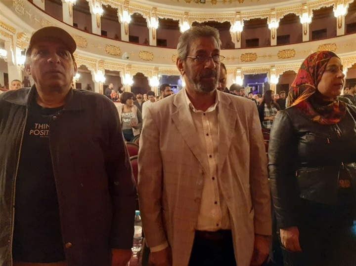 بالصور.. سيدة المسرح العربى تشهد عرض "يعيش أهل بلدي" بالمسرح القومى بالصور.. سيدة المسرح العربى تشهد عرض "يعيش أهل بلدي" بالمسرح القومى