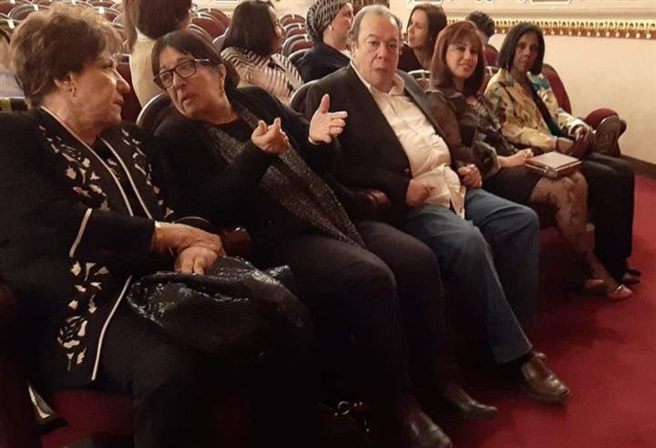 بالصور.. سيدة المسرح العربى تشهد عرض "يعيش أهل بلدي" بالمسرح القومى بالصور.. سيدة المسرح العربى تشهد عرض "يعيش أهل بلدي" بالمسرح القومى