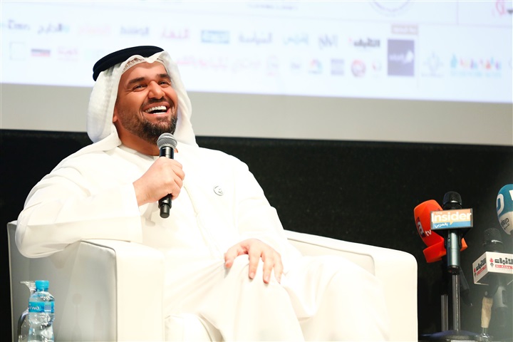 حسين الجسمي يختتم جلسات ملتقى الإعلام العربي بالكويت متحدثاً عن رؤيته في عالم الإعلام الحديث حسين الجسمي يختتم جلسات ملتقى الإعلام العربي بالكويت متحدثاً عن رؤيته في عالم الإعلام الحديث