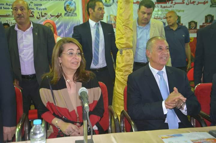 محافظ البحر الأحمر يشهد :فعاليات مهرجان كرة السرعة للجامعات بالغردقة