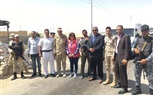 نائب وزير الزراعة ومحافظ شمال سيناء يفتتحان موسم الصيد بحيرة البردويل