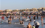 مصيف بلطيم يستقبل 900 ألف زائر في شم النسيم