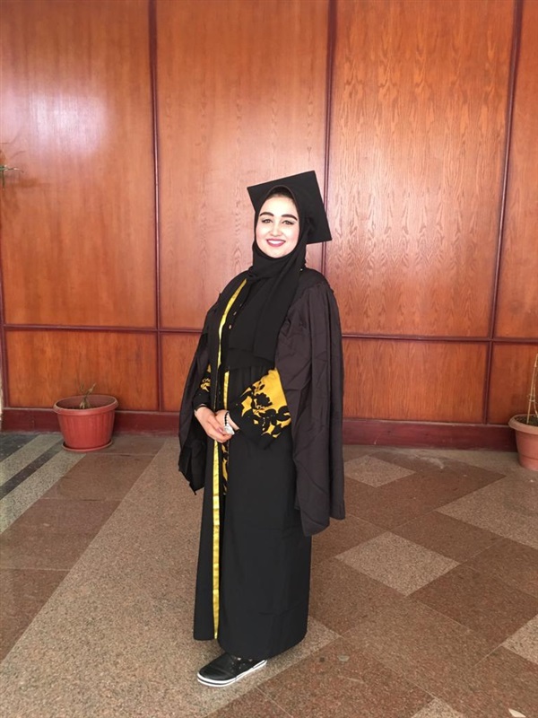 موقع "صدى العرب" يتقدم بأرق التهاني لـ"نورهان محمد" لحصولها علي بكالوريوس التجارة بدرجة الامتياز موقع "صدى العرب" يتقدم بأرق التهاني لـ"نورهان محمد" لحصولها علي بكالوريوس التجارة بدرجة الامتياز