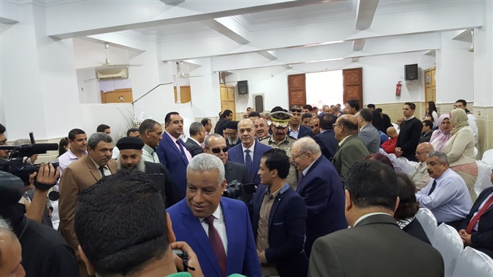 بالصور.. مستقبل وطن بكفر الشيخ يشارك فى تهنئة الأخوة الأقباط بعيد القيامة المجيد بحضور المحافظ