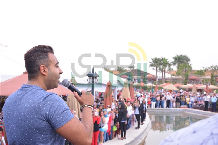 بالصور.. محمد عدوية يشعل شم النسيم في مصر الجديدة بالصور.. محمد عدوية يشعل شم النسيم في مصر الجديدة