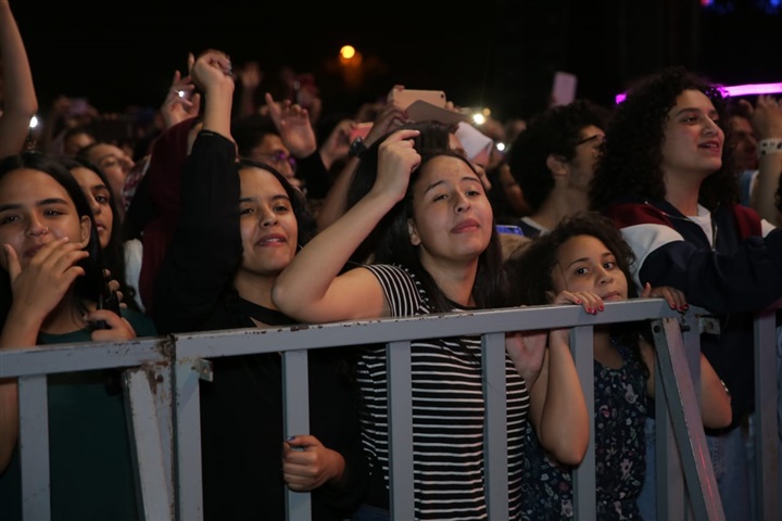 تامر حسني يحتفل بعيد الربيع فى نادى الزهور تامر حسني يحتفل بعيد الربيع فى نادى الزهور