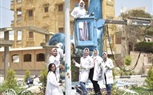67 طالبًا بجامعة كفر الشيخ يزينون مصيف بلطيم