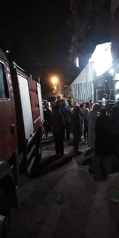 السيطرة على حريق نشب فى محل منظفات ببنها