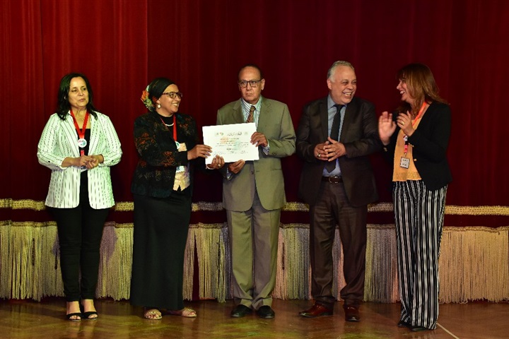 بالصور.. عروض أزياء وتكريمات ومعارض بختام اليوم الأول لمؤتمر "الفن الافريقي أيقونة الابداع الإنساني" بالصور.. عروض أزياء وتكريمات ومعارض بختام اليوم الأول لمؤتمر "الفن الافريقي أيقونة الابداع الإنساني"