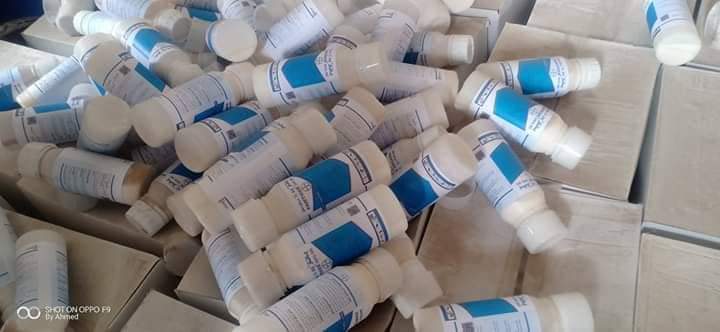 تشميع مصنع لتقليد مخصبات زراعية بالقليوبية 