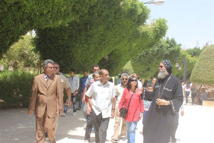 تنشيط السياحة بأسيوط تصطحب سفير الهند في جولة سياحية بمحطات مسار رحلة العائلة المقدسة