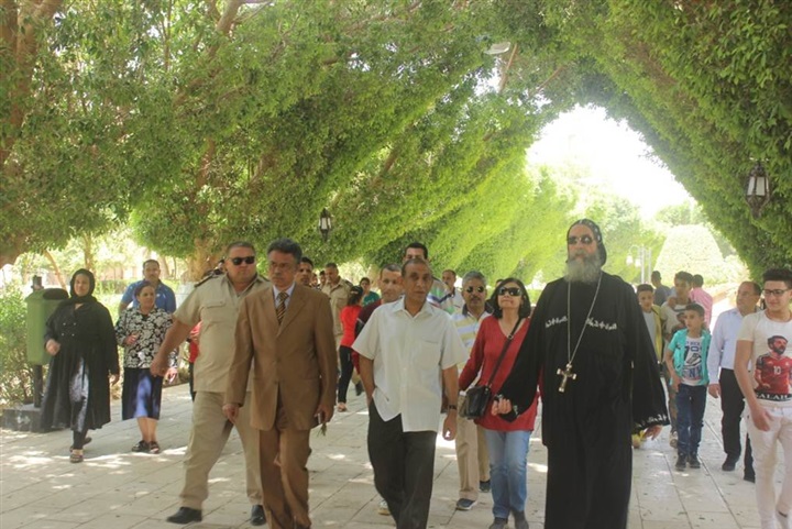 تنشيط السياحة بأسيوط تصطحب سفير الهند في جولة سياحية بمحطات مسار رحلة العائلة المقدسة