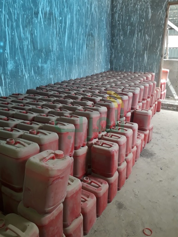 الجيزة تضبط 118 طن كاتشب ومايونيز ومسطرده ومرقه دجاج فاسدين  بشبرامنت