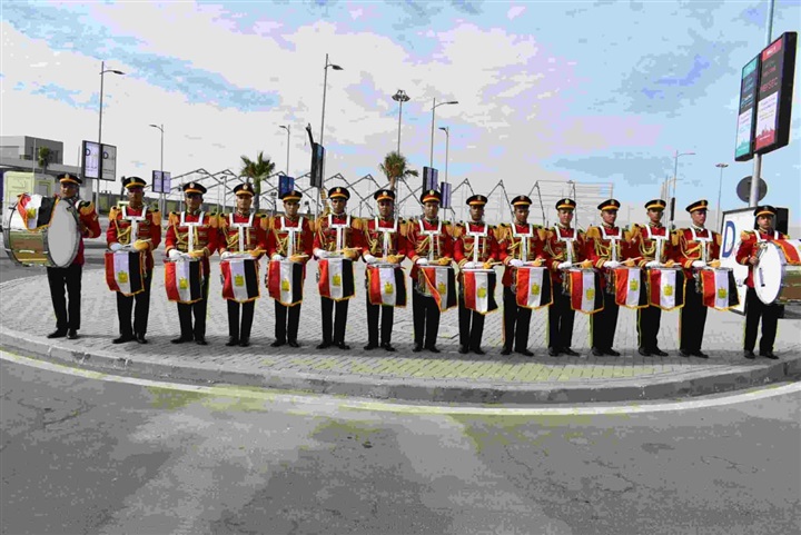 الموسيقات العسكرية تحتفل مع المصريين بشهر رمضان في انطلاق سهرات الأوبرا