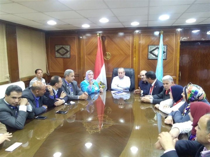 بالصور.. محافظ كفر الشيخ يطمئن علي جاهزية المدارس لامتحان أولي ثانوي والخطط البديلة للتابلت 