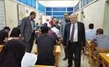 رئيس جامعة الزقازيق يتفقد لجان الامتحانات بكليات التربية والتربية الرياضية والزراعة 