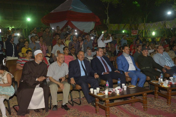 سكرتير عام أسيوط يشارك جامعة أسيوط ليلتها الرمضانية وحفل الانشاد الديني