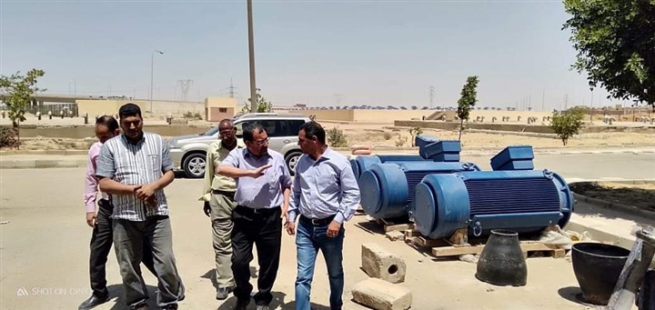 رئيس جهاز مدينة بدر: تركيب طلمبات جديدة بمحطة المياه رقم 2 بالروبيكي استعداداً لاسقبال الصيف