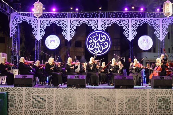 بالصور.. فريق أوركسترا "النور والأمل" يبهر جمهور "هل هلالك" بالصور.. فريق أوركسترا "النور والأمل" يبهر جمهور "هل هلالك"