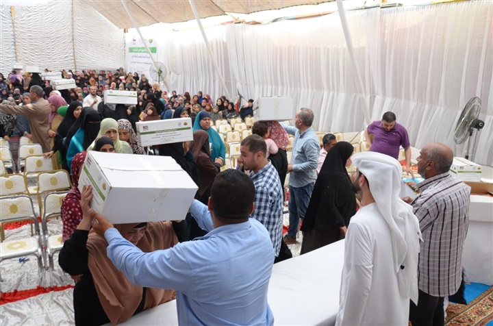 بحضور قيادات رفيعة.. بيت الشارقة الخيري وسفارة الإمارات بالقاهرة يوزعان سلال غذائية على الأسر الاكثر احتياجا بالجيزة