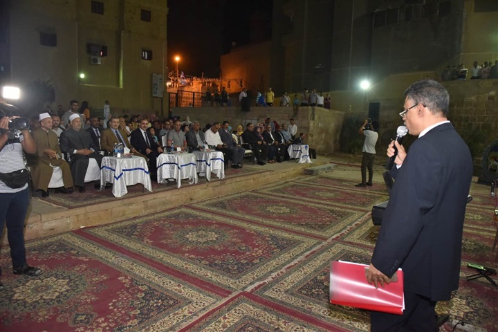 محافظ أسيوط يشهد أمسية رمضانية لهيئة التنشيط السياحة بقنطرة المجذوب الأثرية