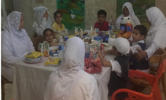 سجن النساء بدمنهور يستقبل 5 أطفال مودعين بإحدى دور الرعاية لزيارة أمهاتهم والإفطار معهم